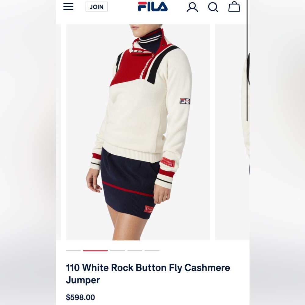 FILA/Piacenza Cashmere Sweater
